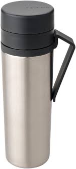 Brabantia Make &amp; Take Insulated Flask 0.5L - Dark Grey