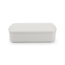 Brabantia Make &amp; Take Large Bento Lunchbox - Light Grey
