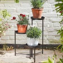Triple Plant Pot Stand
