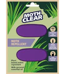 Moth Clear - Clothes Moth Repellent - 2 Pack