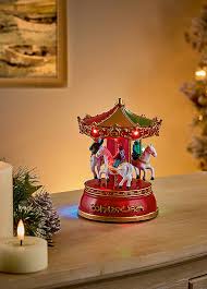 Animated Musical Carousel - 23cm