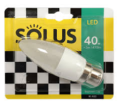 Solus 40w = 5w Bc Candle Smd Non Dimm Led