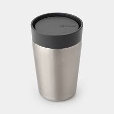 Brabantia Make &amp; Take Insulated Cup 0.2L - Dark Grey