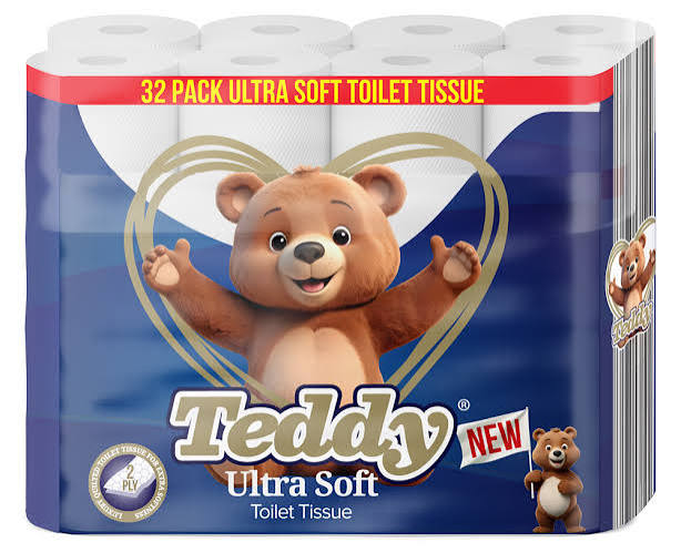 Teddy Ultra Soft 32 Rolls