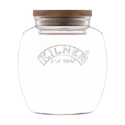 Kilner Universal Jar with Wooden Lid - 4L