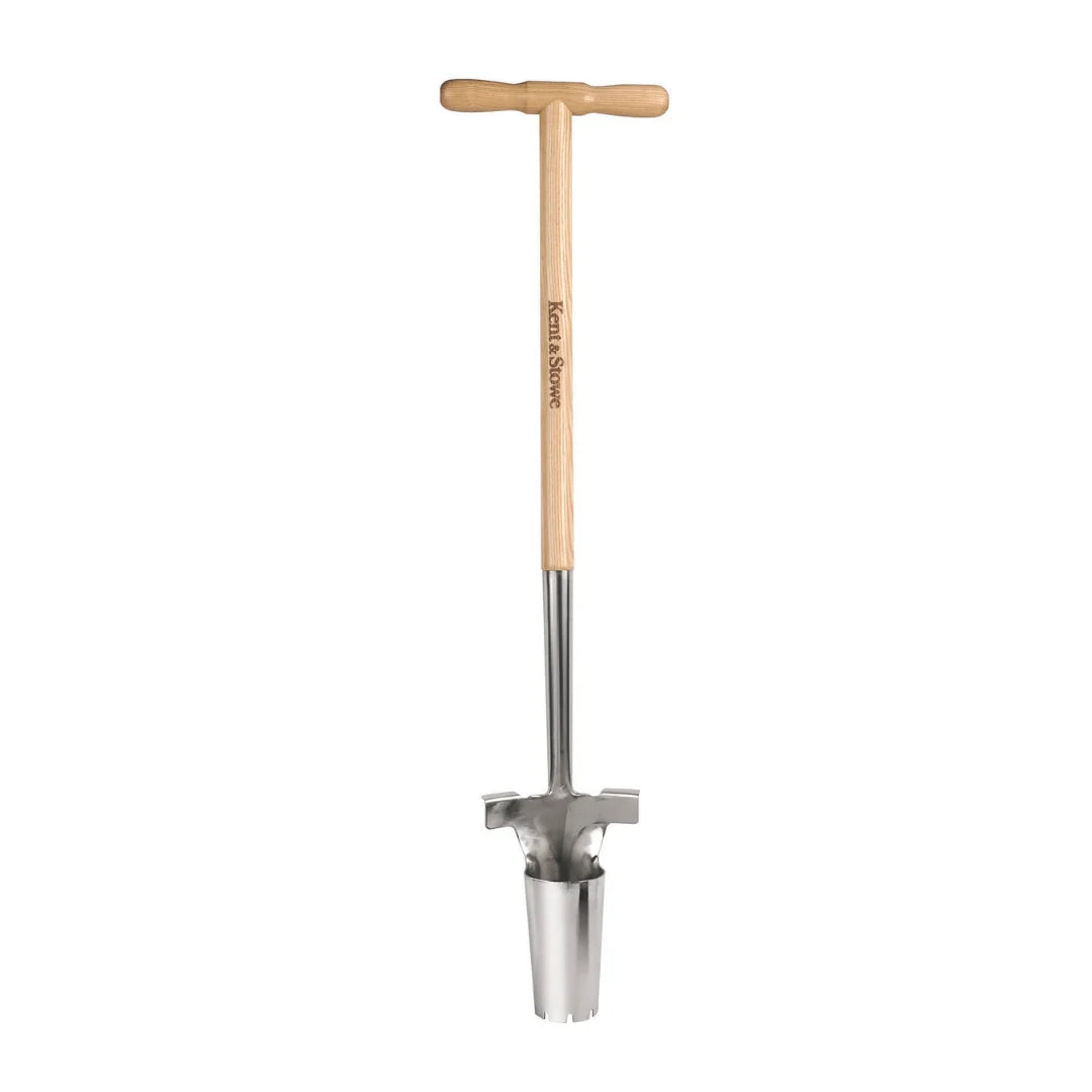Kent &amp; Stowe Stainless Steel Long-Handled Bulb Planter