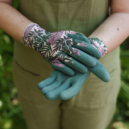 Kent &amp; Stowe Weed Triple Pack Botanical Gardening Gloves – Medium