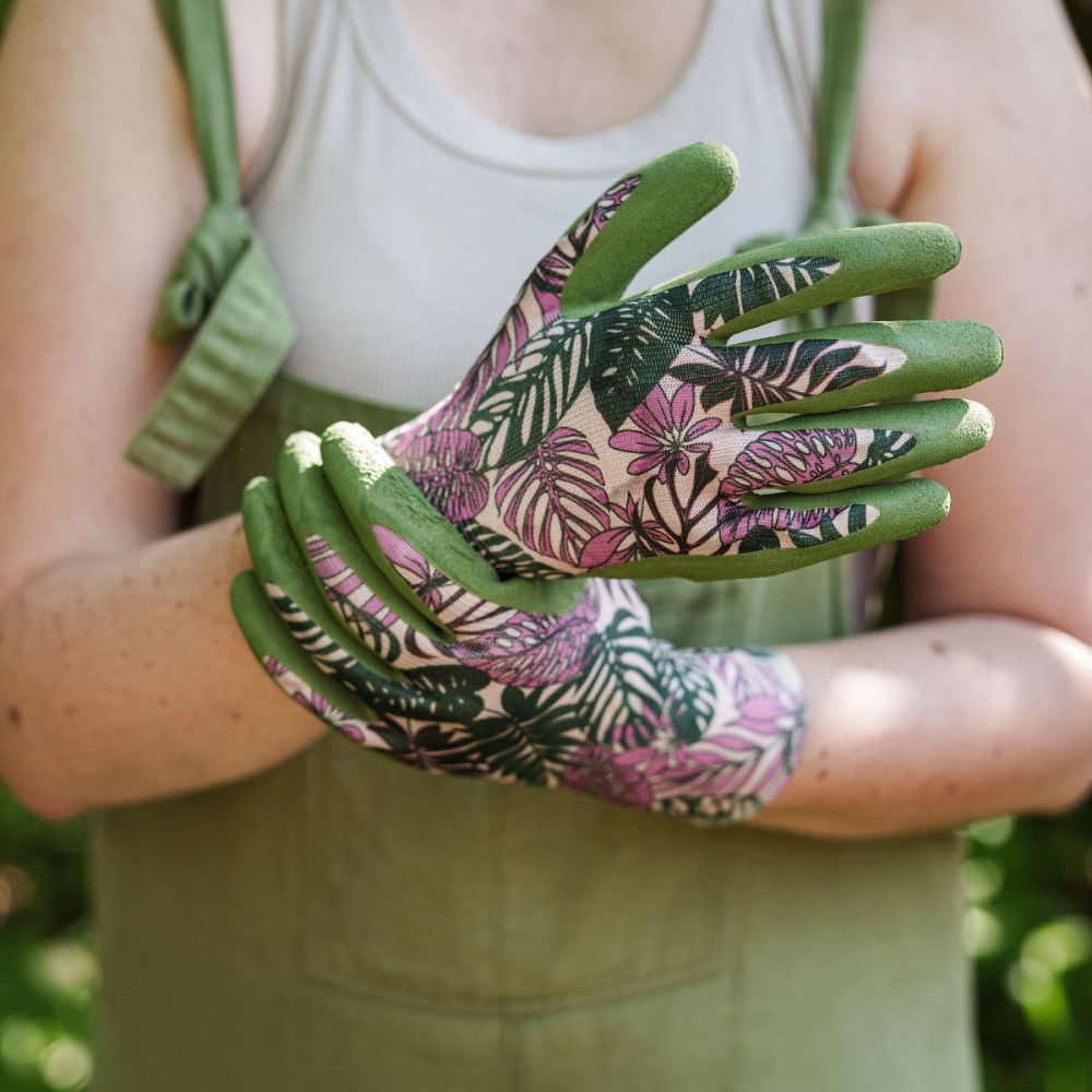 Kent &amp; Stowe Weed Triple Pack Botanical Gardening Gloves – Small