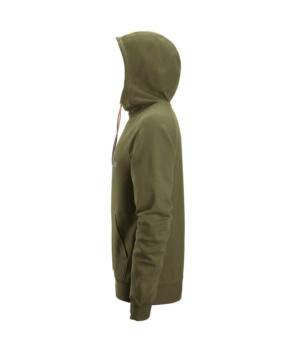 Snickers Logo Hoodie - Khaki Green