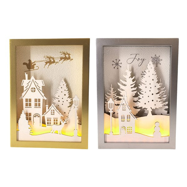 LED Reindeer Forest 25cm 2 Assorted