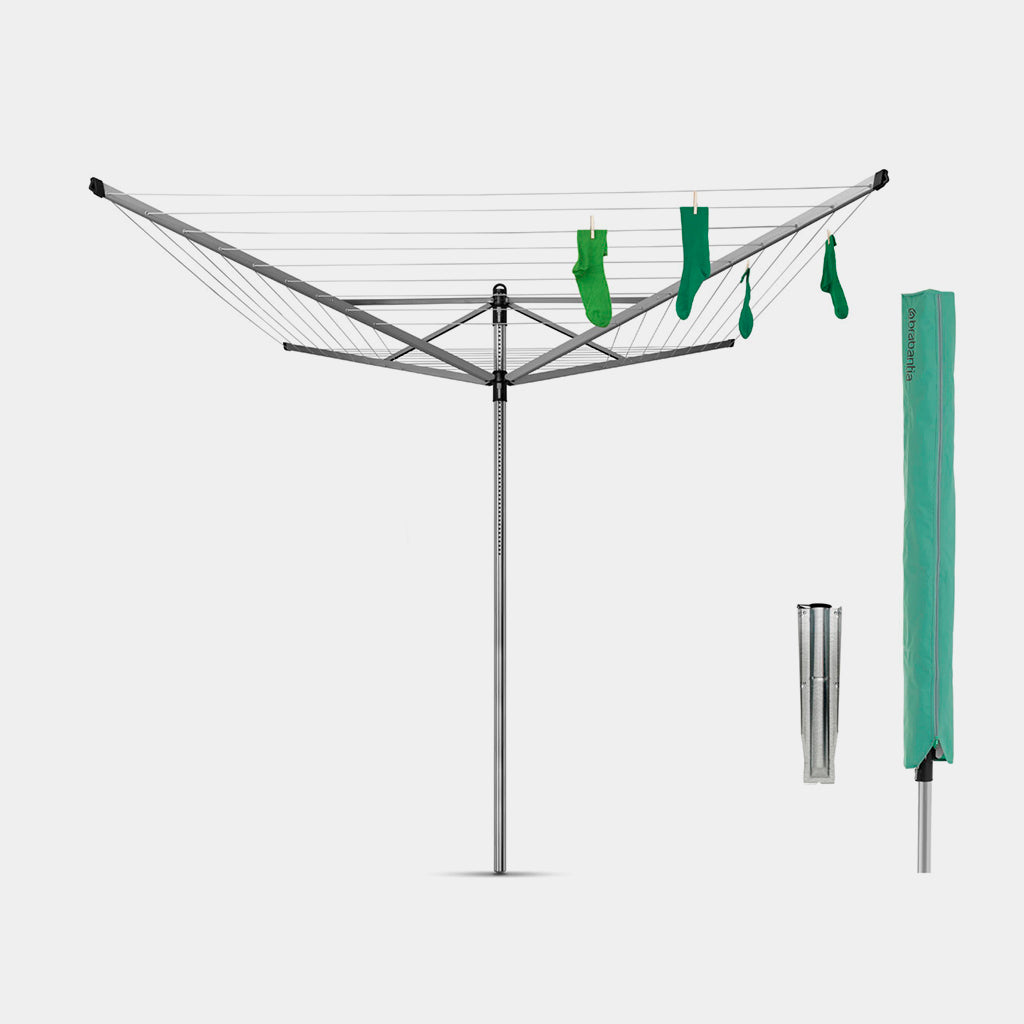 Brabantia Rotary Clothes Line - Lift-o-Matic - 4 Arm - 50m