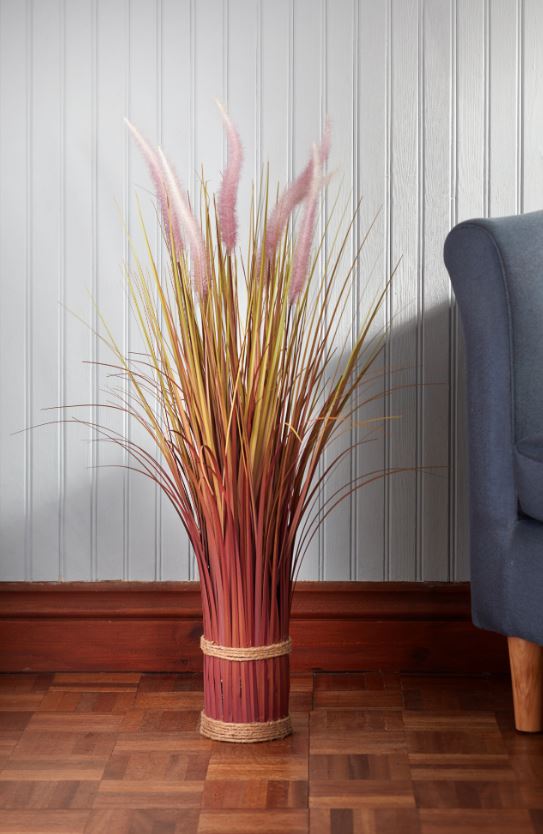 Faux Bouquet - Lilac Grass Tails 70 cm