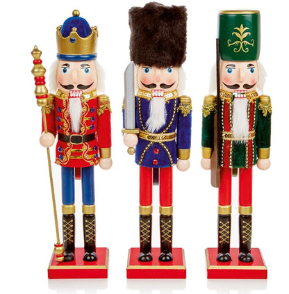 Wooden Nutcracker - 38cm (1 Item Only)