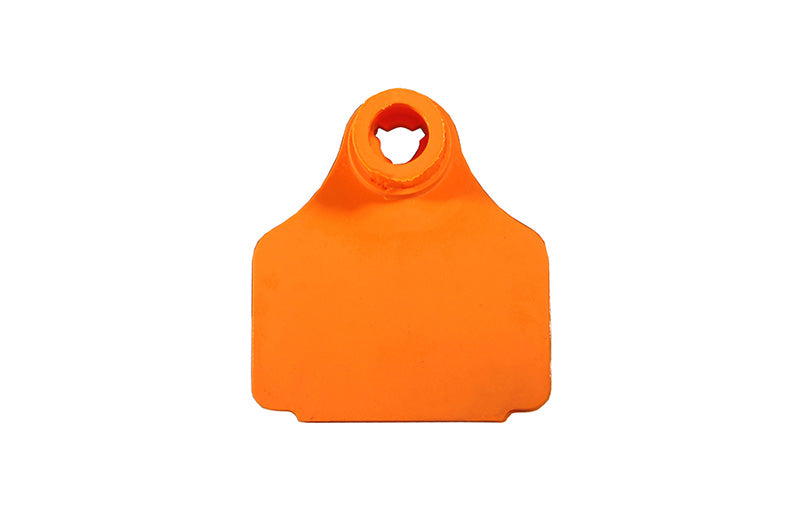 Medium Blank Eartag - Orange