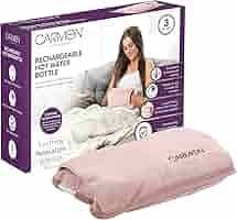 Carmen Rechargeable Hot Water Bottle - Pink
