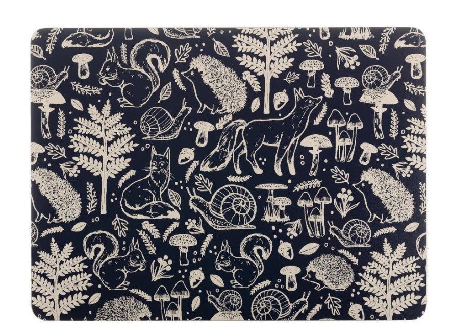 Price & Kensington Woodland Placemat/coaster 8 Pce Set