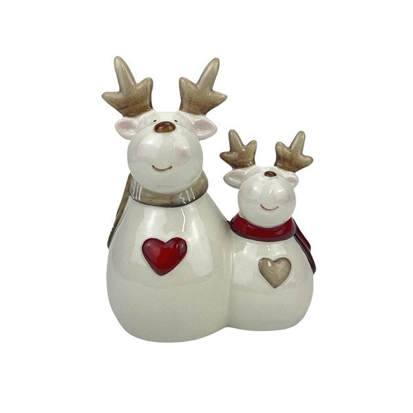 Reindeer Couple 15cm