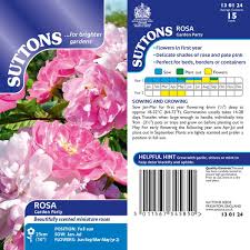 Rosa Garden Party Flower Seeds