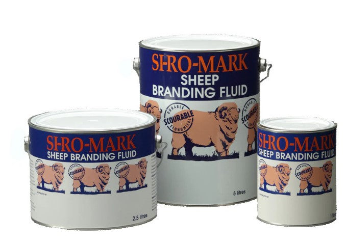 Si-Ro Mark Sheep Branding Fluid - Blue