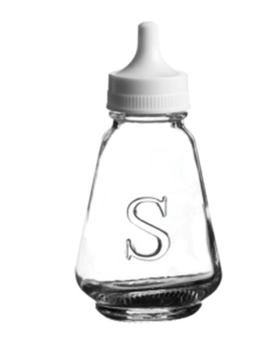 Steelex Glass Salt Shaker - White