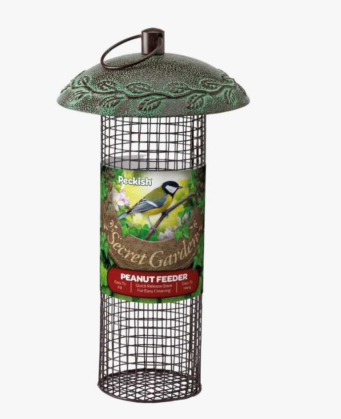 Peckish Secret Garden Peanut Bird Feeder