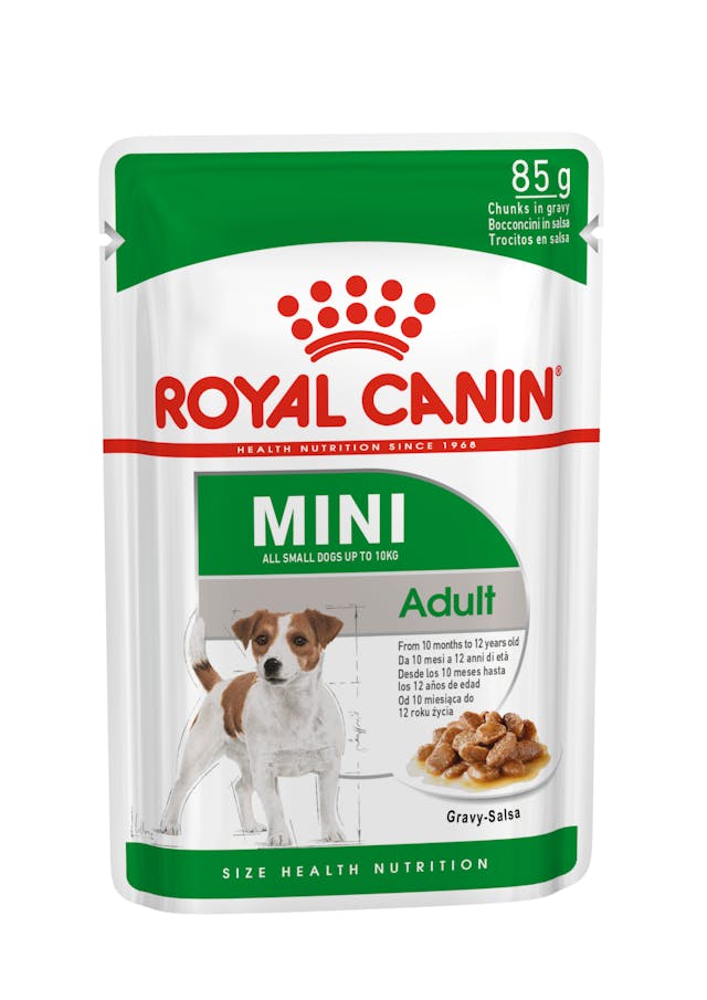 Royal Canin Mini Adult Chunks In Gravy, 85 g x 12 Pack
