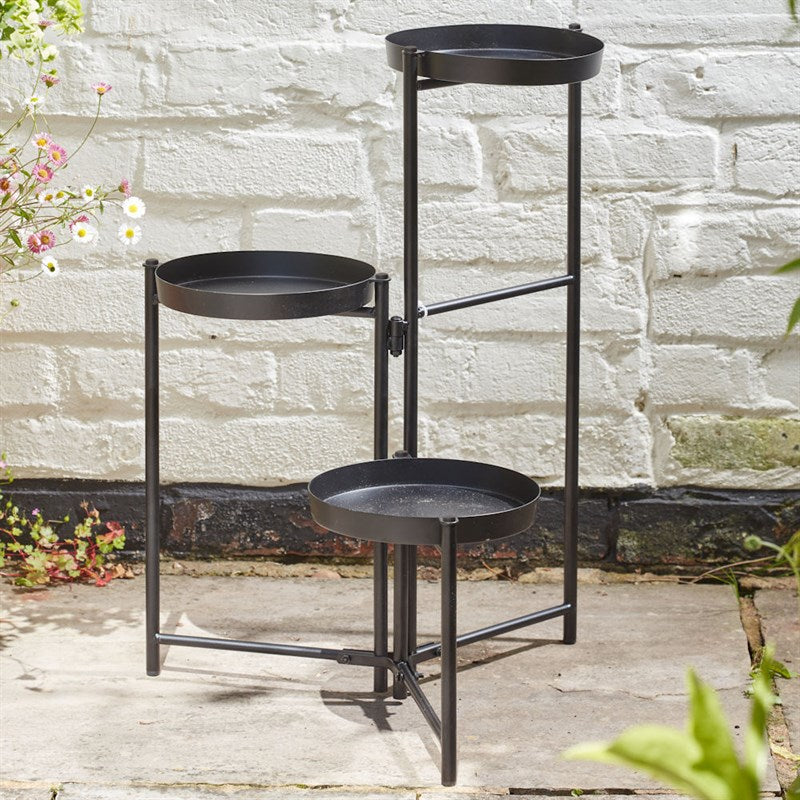 Triple Plant Pot Stand