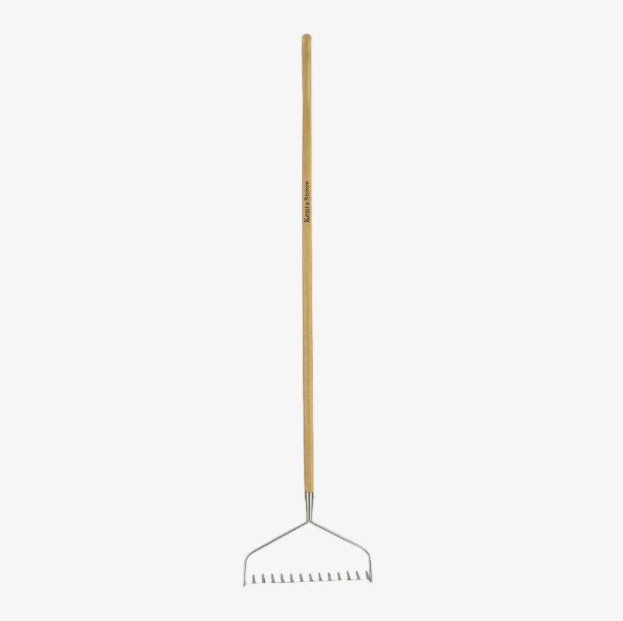 Kent &amp; Stowe Carbon Steel Long Handled Soil Rake