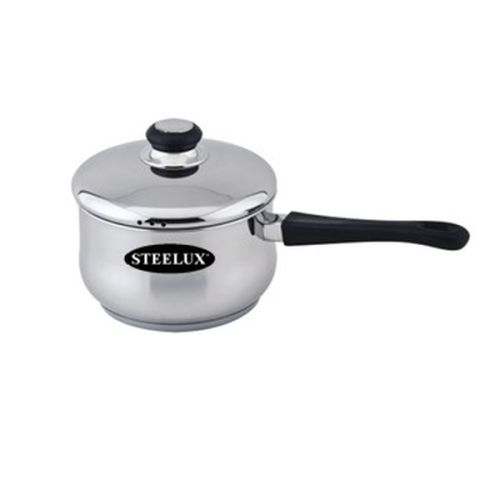 Steelex Stainless Steel Saucepan &amp; Lid - 20cm