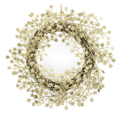 Gold Star Wreath - 45cm
