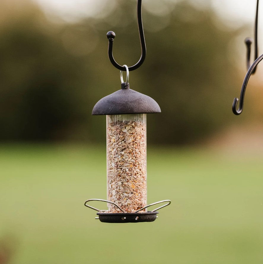 Gardman Black Steel Seed Bird Feeder