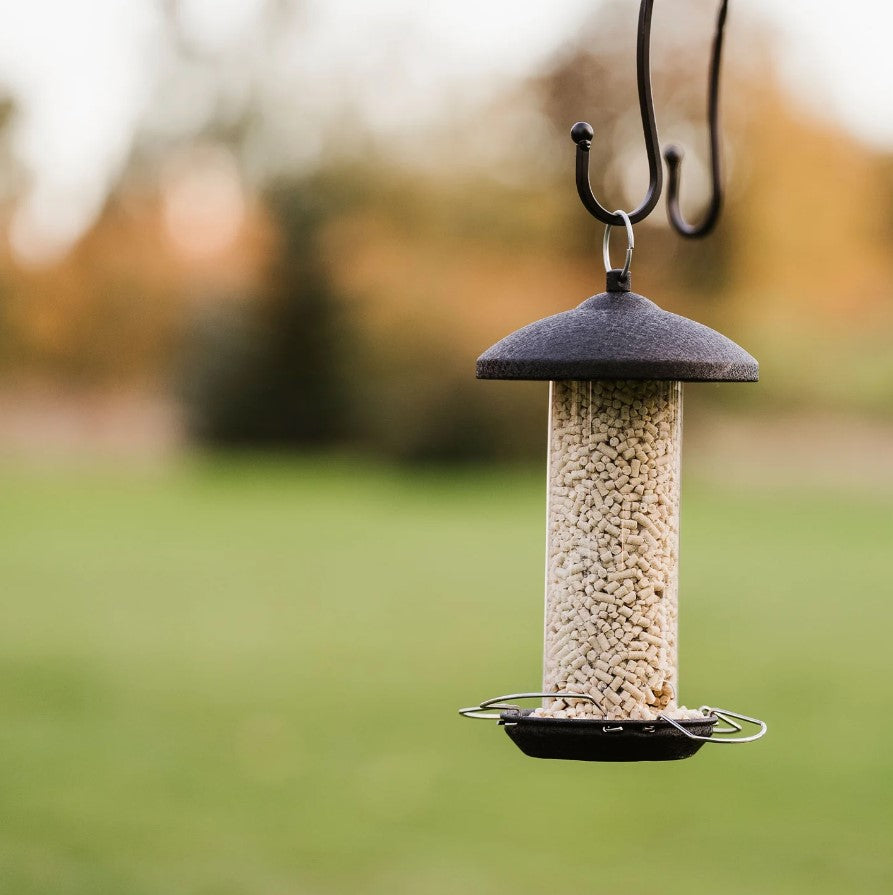 Gardman Black Steel Suet Treat &amp; Mealworm Bird Feeder