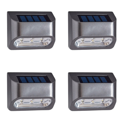 Superbrightwall Premier Fence, Wall &amp; Post Solar Light - 4 Pack