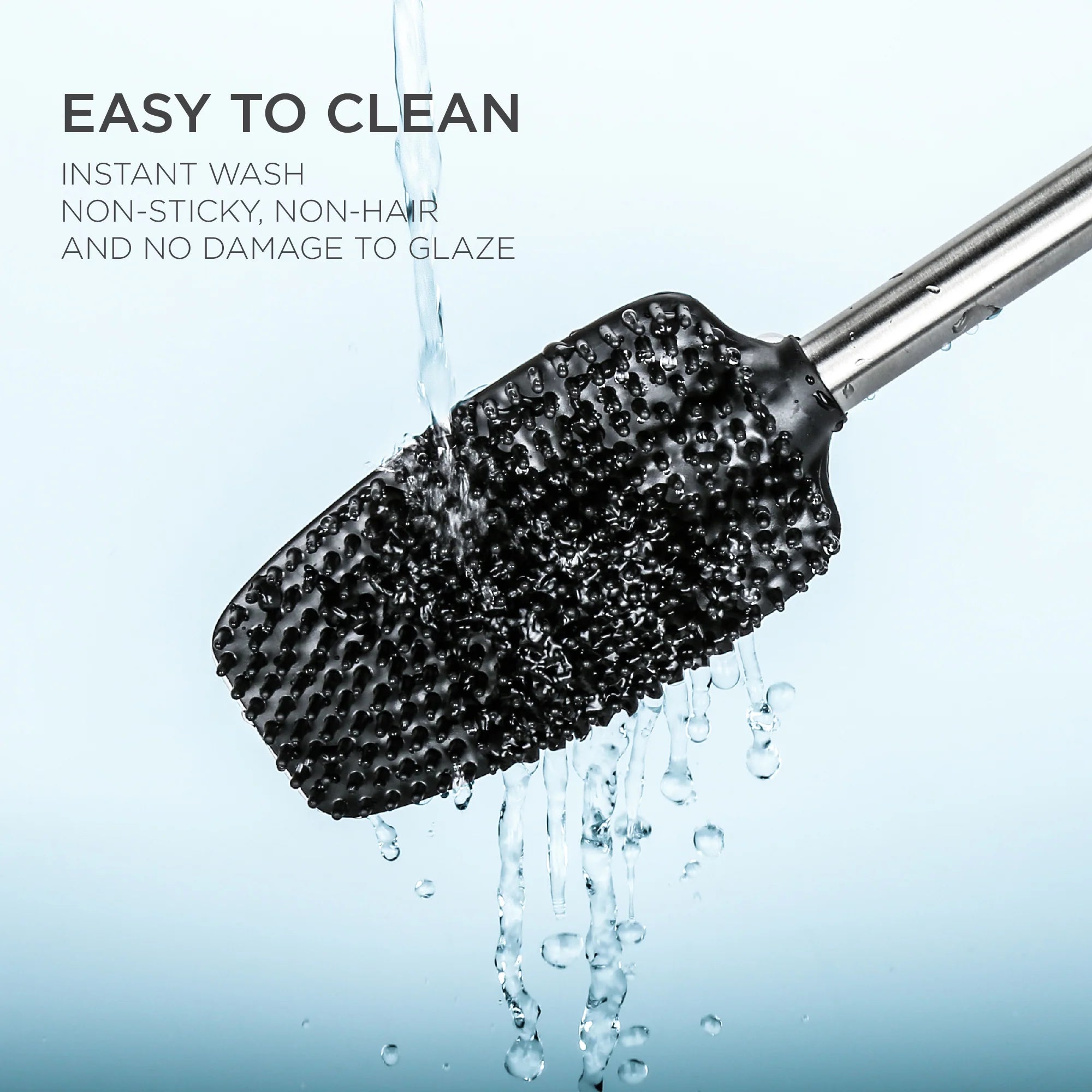 Rene 3 in 1 Toilet Brush - Stainless Steel