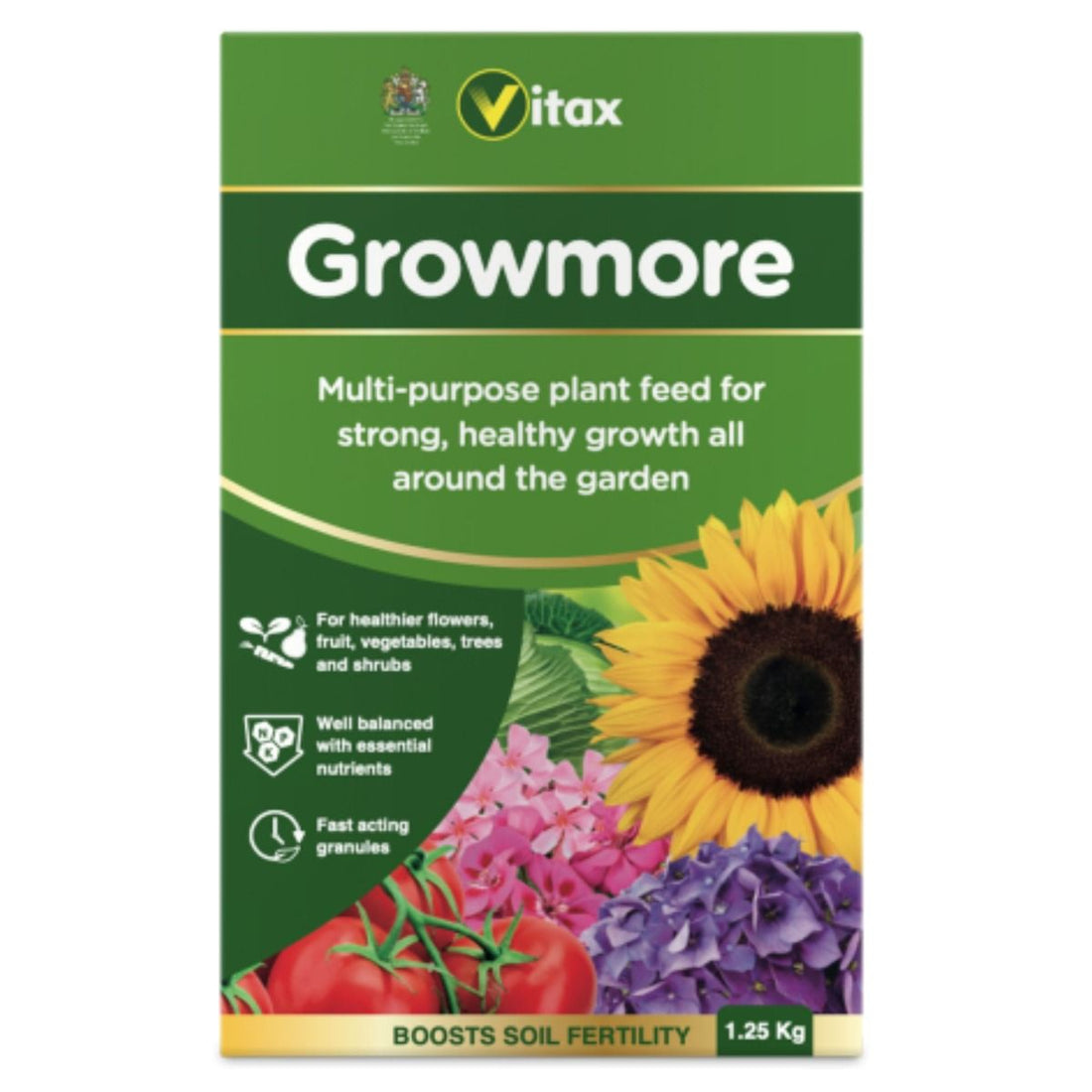 Vitax Growmore Granular 1.25kg