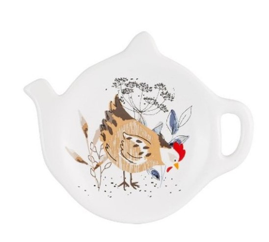 Price & Kensington Country Hens Teabag Holder