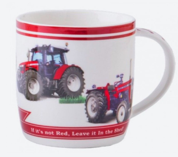 Red Massey Tractor 12oz Mug