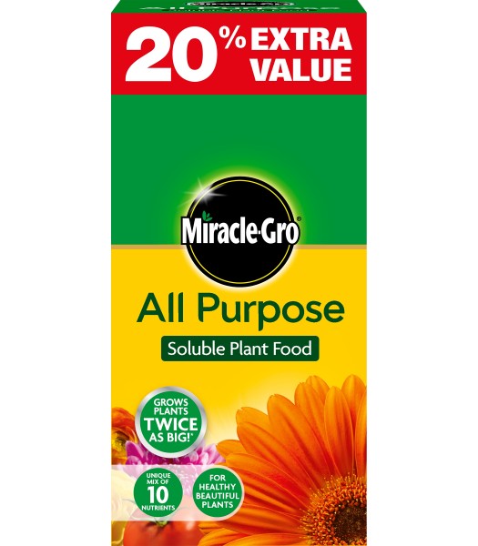 Miracle-Gro All Purpose P/food 1kg + 20% Free