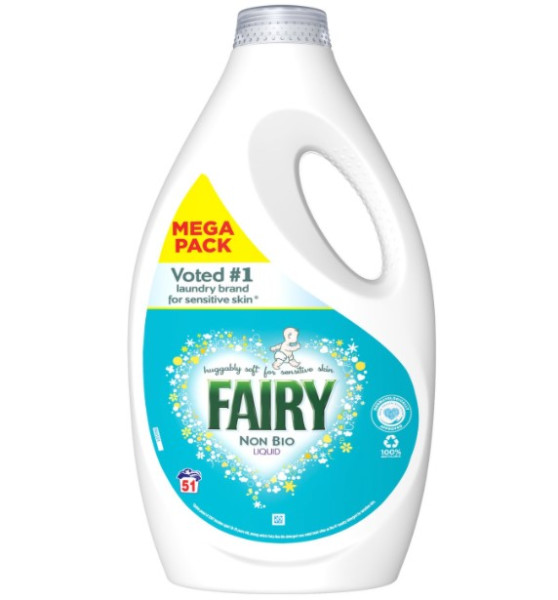 Fairy Non Bio Liquid - 51 Wash