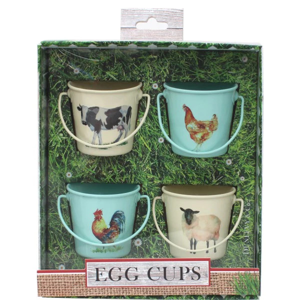 Farm Friends Eggcups Set Of 4