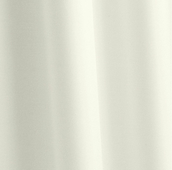 Croydex Plain Shower Curtain Ivory180x180cm