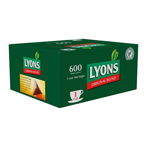 Lyons Teabags One Cup 600's