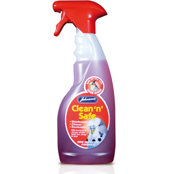 Johnsons Clean N Safe Bird Cage Cleaner