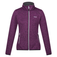 Regatta SS24 Women's Newhill Full Zip Fleece | Sunset Purple Seal Grey