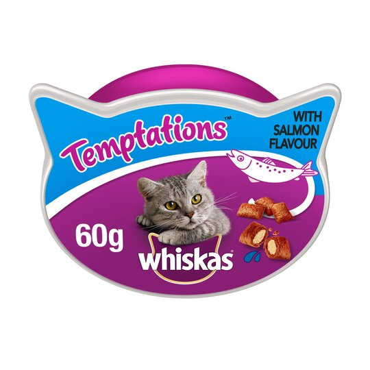 Whiskas Temptations Salmon - 60g