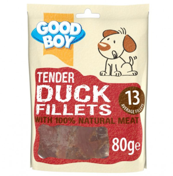 GoodBoy Tender Duck Fillets 80g