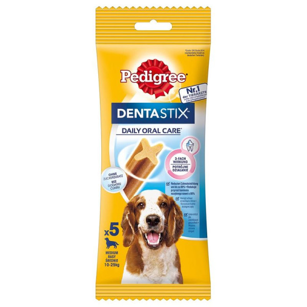Pedigree Dentastix - Daily Oral Care for Medium Dogs (10-25kg)