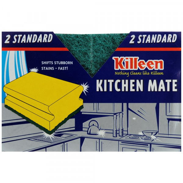 Killeen Kitchen Mate Scour Sponge 2 Pack