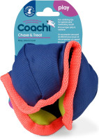 Coachi Chase & Treat Dog Toy - Navy, Lime & Coral