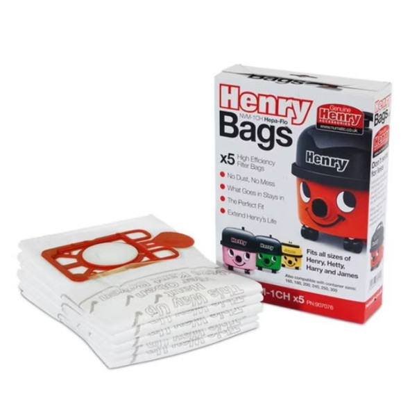 Henry Hoover Bags x5 pack
